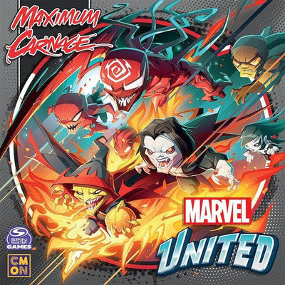 Marvel United: Multiverse Maximum Carnage Expansion Bundle (Kickstarter Pre-Order Special) การขยายเกมบอร์ด Kickstarter CMON KS001391A
