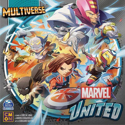 Marvel United: Multiverse Omniverse Pledge Bundle (Kickstarter förbeställning Special) Kickstarter Board Game CMON KS001393A