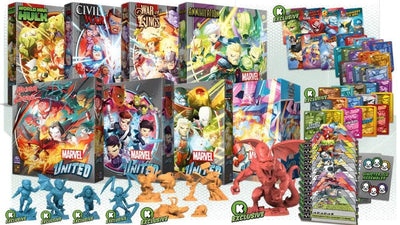 Marvel United: Multiverse OMIVERSE Pledge Bundle (Kickstarter Précommande spécial) Kickstarter Board Game CMON KS001393A