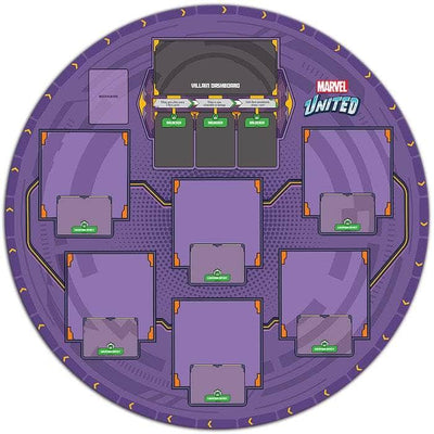 Marvel United: Multiverse Play Mat (Kickstarter Pre-Order Special) Accessory Board Game Kickstarter CMON KS001396A