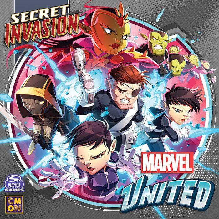 Marvel United: Multiverse Secret Invasion Expansion Bündel (Kickstarter-Vorbestellungsspezialitäten) Kickstarter-Brettspiel-Erweiterung CMON KS001398A
