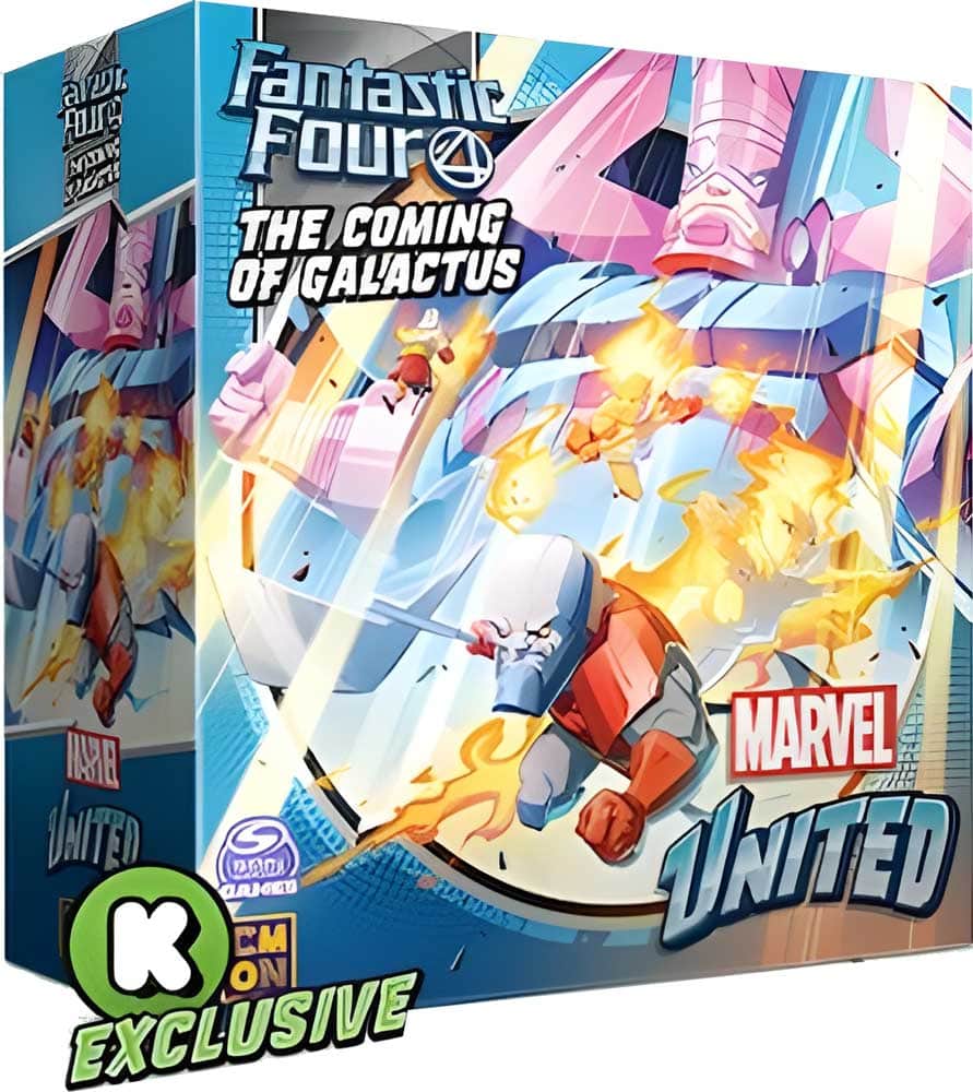 Marvel United: Multiverse The Coming of Galactus Expansion Bundle (Kickstarter Pre-Order Special) Kickstarter Board Game Expansion CMON KS001400A