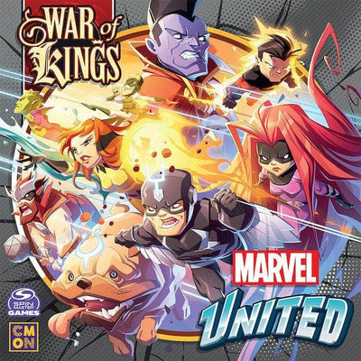 حزمة توسيع Marvel United: Multiverse War of Kings (الطلب المسبق الخاص لـ Kickstarter) توسيع لعبة Kickstarter Board CMON KS001401A