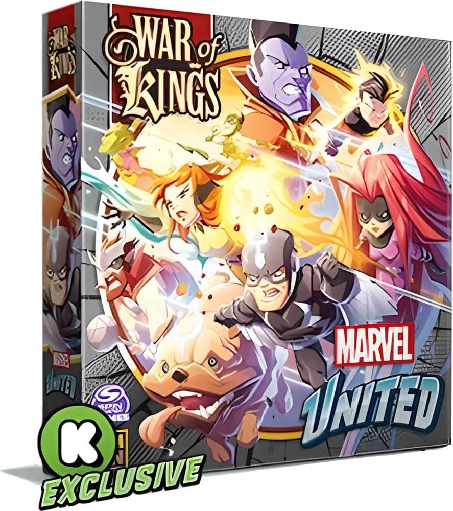 Marvel United: Multiverse War of Kings Expansion (Kickstarter Pre-Ordine Special) Expansion Kickstarter Board Game CMON KS001401A