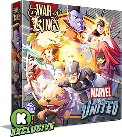 Marvel United: توسعة Multiverse War of Kings (طلب خاص لطلب مسبق من Kickstarter) توسيع لعبة Kickstarter Board CMON KS001401A