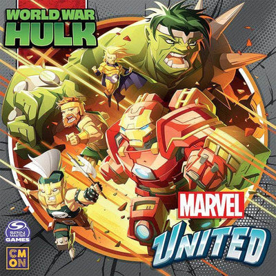 Marvel United: Multivere World War Hulk Expansion Bunder (Kickstarter Pre-Order Special) Expansión del juego de mesa de Kickstarter CMON KS001402A