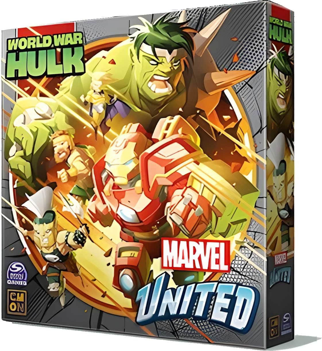 حزمة توسيع Marvel United: Multiverse World War Hulk (الطلب المسبق الخاص بـ Kickstarter) توسيع لعبة Kickstarter Board CMON KS001402A