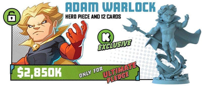 Marvel United：Adam Warlock（Kickstarter Special）Kickstarter棋盘游戏的最终承诺 CMON 有限的KS000985I