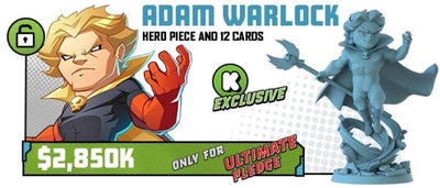 Marvel United: Promessa Ultimate com Adam Warlock (Kickstarter Special) jogo de tabuleiro Kickstarter CMON KS000985i limitado