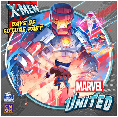 Marvel United: X-Men Days of Future Past Expansion Bündel (Kickstarter-Vorbestellungsspezialitäten) Kickstarter-Brettspiel-Erweiterung CMON KS001099E