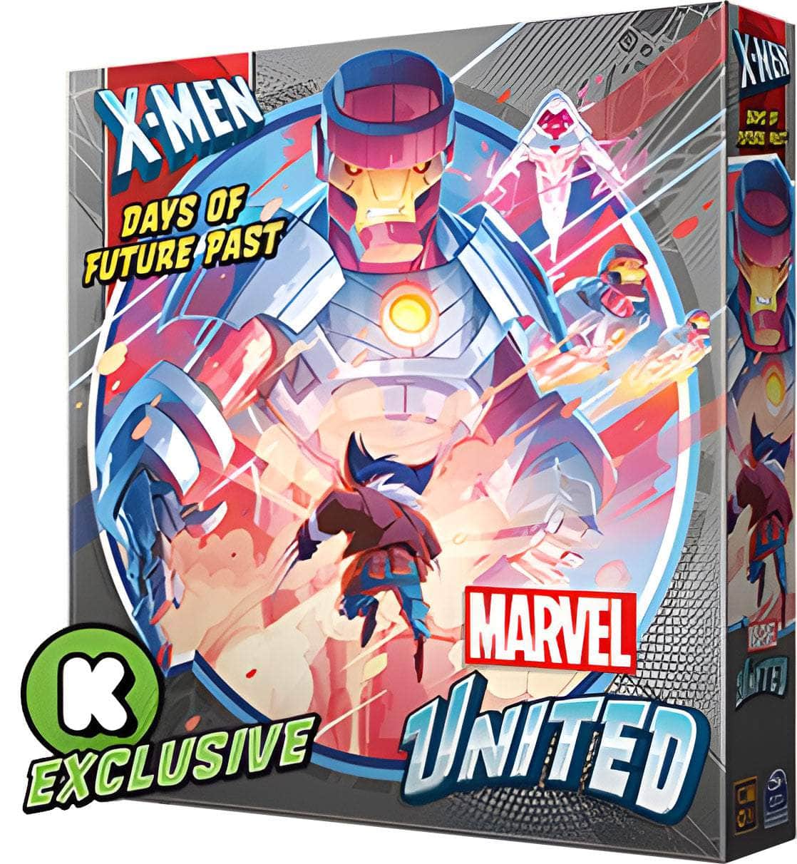 Marvel United: X-Men Days of Future Past Expansion (Kickstarter pré-encomenda especial) Expansão do jogo de tabuleiro Kickstarter CMON KS001099E