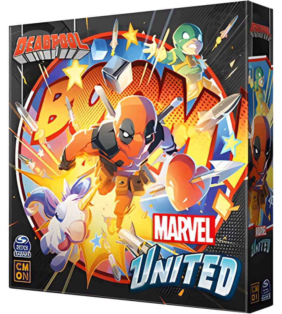Marvel United: X-Men Deadpool Expansion Bundle (Kickstarter förbeställning Special) Kickstarter Board Game Expansion CMON KS001099F