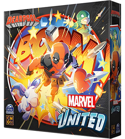 Marvel United: X-Men Deadpool Expansion -paketti (Kickstarter ennakkotilaus) Kickstarter Board Game -laajennus CMON KS001099F