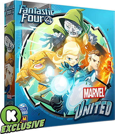 Marvel United: X-Men Fantastic 4 Bundle (Kickstarter Pre-order พิเศษ) การขยายเกมกระดาน Kickstarter CMON KS001099G