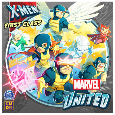Marvel United: X-Men First Class Expansion Bunder (Kickstarter pre-pedido especial) Expansión del juego de mesa de Kickstarter CMON KS001099H