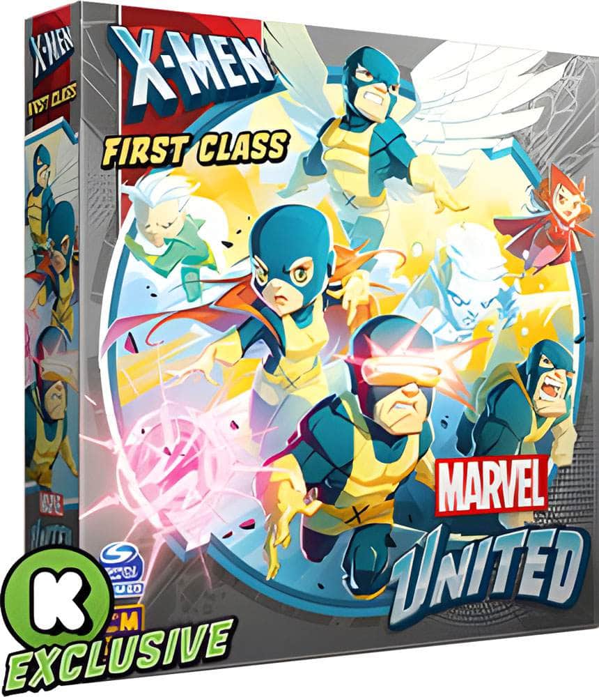 Marvel United: espansione di prima classe X-Men (Speciale pre-ordine Kickstarter) Expansion Kickstarter Board CMON KS001099H