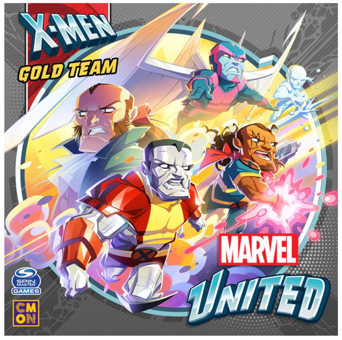 Marvel United: X-Men Gold Team Expansion (Kickstarter pré-encomenda especial) Expansão do jogo de tabuleiro Kickstarter CMON KS001099I