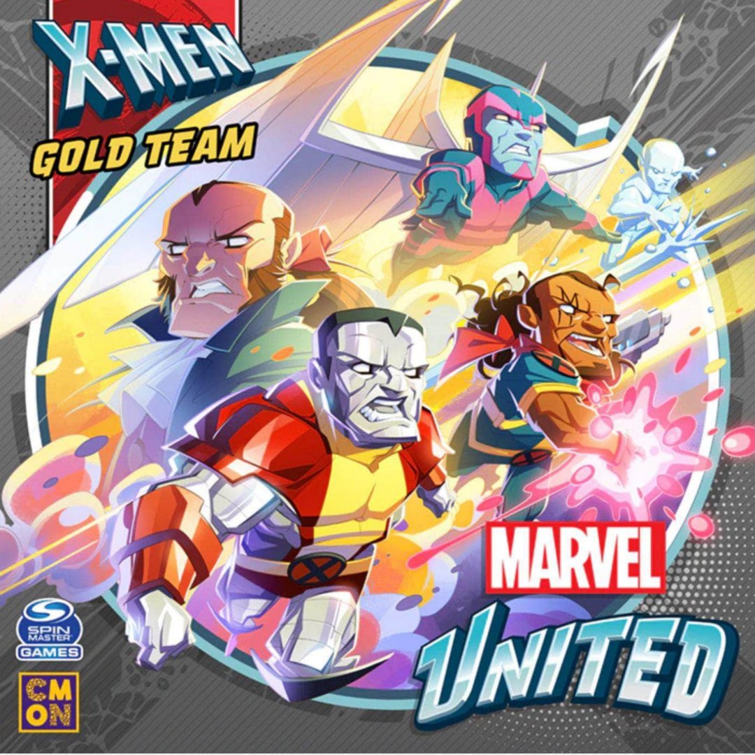 Marvel United: X-Men Gold Team Expansion (Kickstarter pré-encomenda especial) Expansão do jogo de tabuleiro Kickstarter CMON KS001099I