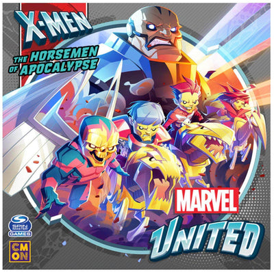 Marvel United: X-Men Horsemen of the Apocalypse Expansion Bundle (Kickstarter förbeställning Special) Kickstarter Board Game Expansion CMON KS001099J