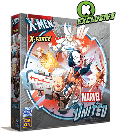 Marvel United: X-Men Mutant Pledge Core Game Plus Stretch Gole (Kickstarter w przedsprzedaży Special) Kickstarter Game CMON KS001099A