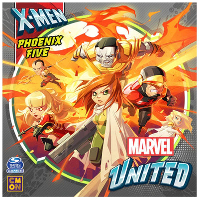 Marvel United: حزمة التوسعة X-Men Phoenix Five (الطلب المسبق الخاص بـ Kickstarter) توسيع لعبة Kickstarter Board CMON KS001099K