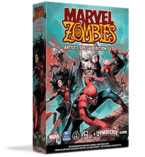 Marvel Zombies: taiteilijan erikoispainospaketti (Kickstarter Preder Tilaus) Kickstarter Board Game -laajennus CMON KS001209a