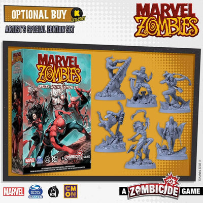 Marvel-Zombies: Künstler-Spezialausgabe (Kickstarter-Vorbestellung Special) Kickstarter-Brettspiel-Erweiterung CMON KS001209A