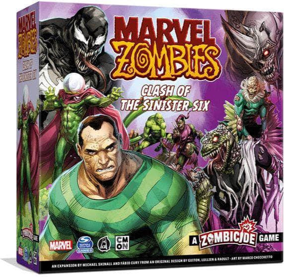 Marvel Zombies: Choque del siniestro Six Bundle (Kickstarter pre-pedido especial) Expansión del juego de mesa de Kickstarter CMON KS001209B