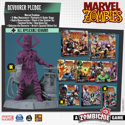 Marvel Zombies: Devourer Pledge Bundle (Kickstarter Preoder Special) Kickstarter társasjáték CMON KS001209C