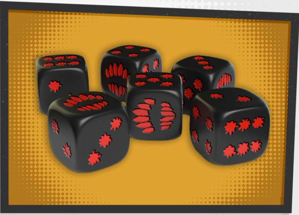 漫威殭屍：額外的骰子捆綁包（Kickstarter預訂特別）Kickstarter棋盤遊戲配件 CMON KS001210B