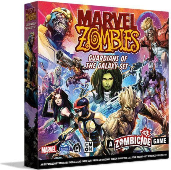 Marvel Zombies: Guardians of the Galaxy Set Bundle (Kickstarter Pre-order พิเศษ) การขยายเกมกระดาน Kickstarter CMON KS001209F