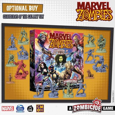 Marvel Zombies: Guardians of the Galaxy Set (Kickstarter w przedsprzedaży Special) Kickstarter Expansion CMON KS001209F