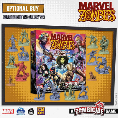 Marvel Zombies: Guardians of the Galaxy -sarja (Kickstarter ennakkotilaus) Kickstarter-lautapelin laajennus CMON KS001209F