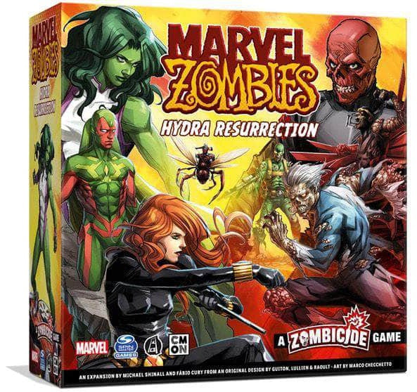 Marvel 좀비 : Hydra Resurrection 번들 (킥 스타터 선주문 특별) 킥 스타터 보드 게임 확장 CMON KS001209G
