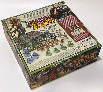 مجموعة ألعاب Marvel Zombies: Undead Pledge الأساسية (طلب خاص لطلب مسبق من Kickstarter) لعبة Kickstarter Board CMON KS001209J