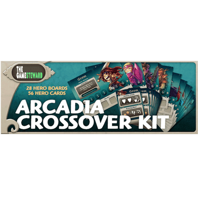 Masmorra : Arcadia 크로스 오버 키트 소매 보드 게임 CMON 제한된