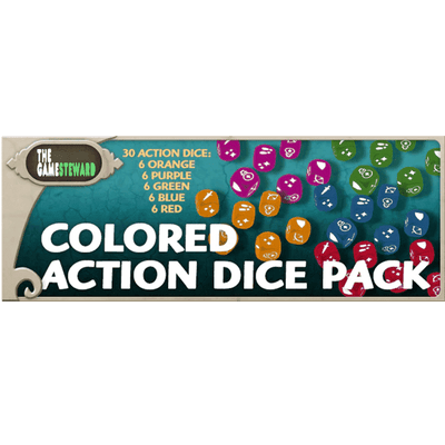 Masmorra: Värillinen Action Dice Pack Retail Board Game CMON Rajoitettu