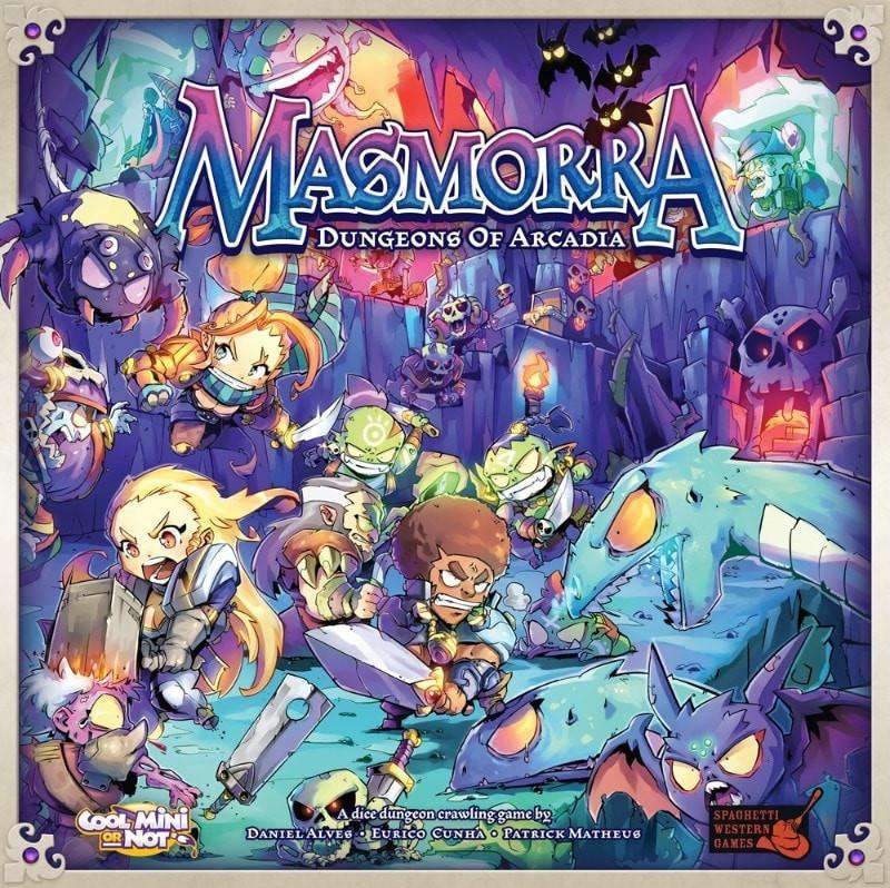 Masmorra: צינוקים של ארקדיה (Kickstarter Special) משחק לוח קיקסטארטר CMON מוגבל