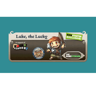 Masmorra: Luke the Lucky (Kickstarter Special) משחק לוח קיקסטארטר CMON מוגבל