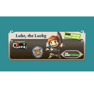 Masmorra : Luke The Lucky (킥 스타터 스페셜) 킥 스타터 보드 게임 CMON 제한된