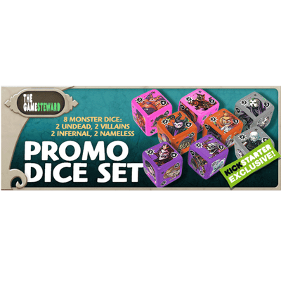 MASMORRA: Set Promo Dice (Kickstarter Special) Kickstarter Board Game CMON Limité
