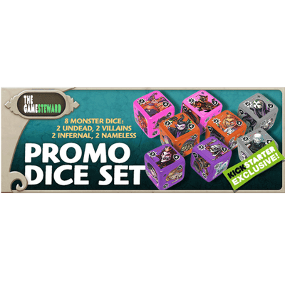 MASMORRA: Set Promo Dice (Kickstarter Special) Kickstarter Board Game CMON Limité