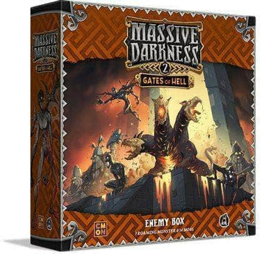 Massive Darkness 2: Hellscape rozgrywka Zakład All-In Pledge (Kickstarter w przedsprzedaży Special) Kickstarter Game CMON KS000068F
