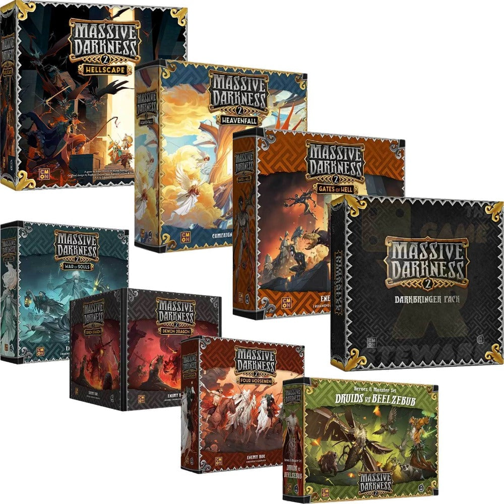 Jeu Massive Darkness 2 De C-MON - Version ALL-IN Kickstarter - Occasion