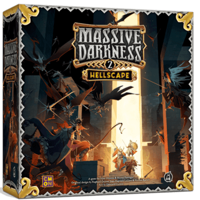 Massive Darkness 2: Hellscape Pledge (Kickstarter w przedsprzedaży Special) Game Steward KS000068E