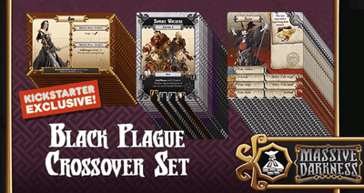 Darkness Black Plague Crossover (Kickstarter Special) jogo de tabuleiro do Kickstarter CMON Limitado