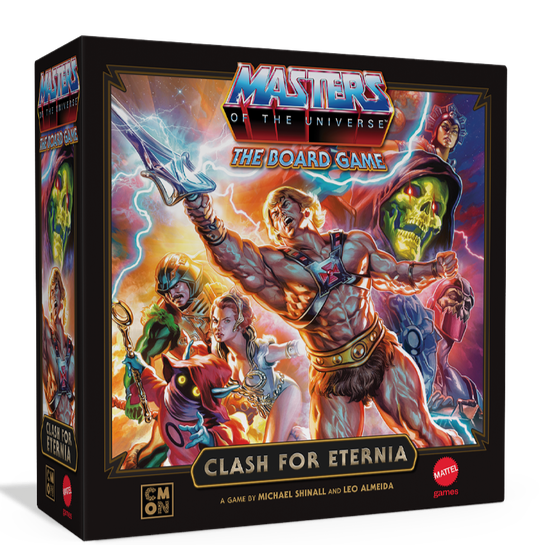 Masters of the Universe: Clash for Eternia Master of the Universe Pledge (Kickstarter pré-encomenda especial) jogo de tabuleiro Kickstarter CMON KS001145A