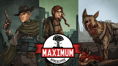 Maximális apokalipszis gótikus borzalmak: Core Plus Expansions Bundle (Kickstarter Pre-megrendelés speciális) társasjáték-geek, Kickstarter játékok, játékok, Kickstarter társasjátékok, társasjátékok, Rock Manor Games, Maximális apokalipszis, a játékok Steward, Action Point támogatási rendszer, kampánytártya -meghajtású Rock Manor Games