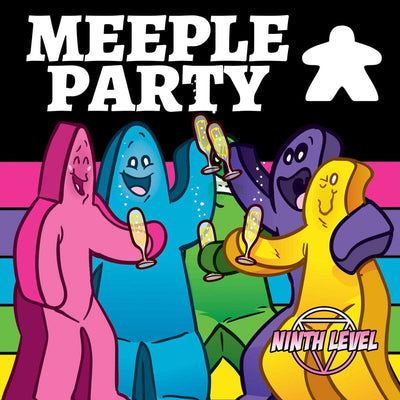 Meeple Party (Retail Edition) Retail Board Game 9th Level Games 0653341993199 KS800706A