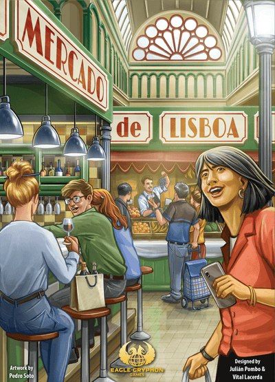 Mercado de Lisboa 번들 (킥 스타터 선주문 특별) 킥 스타터 보드 게임 Eagle Gryphon Games KS000633C